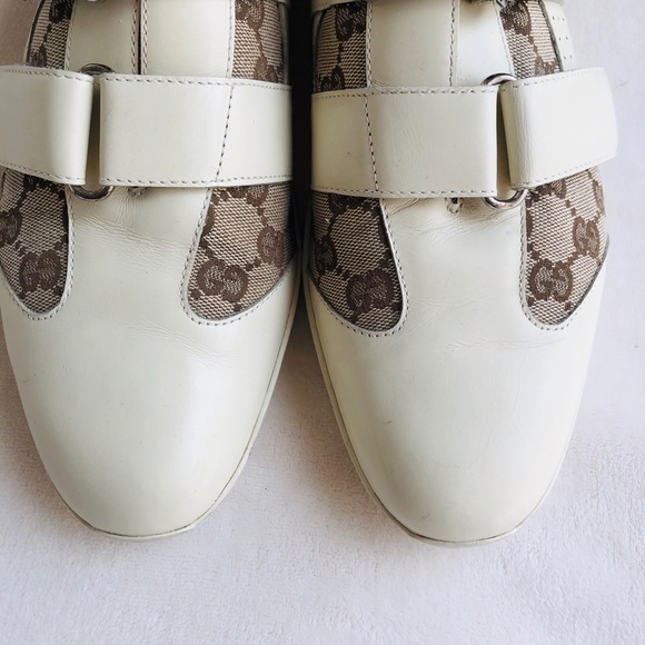 Gucci Velcro Monogram Sneakers - Picture 4 of 13